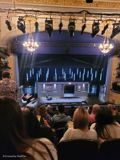 Gerald Schoenfeld Theatre Mezzanine J103 view from seat photo