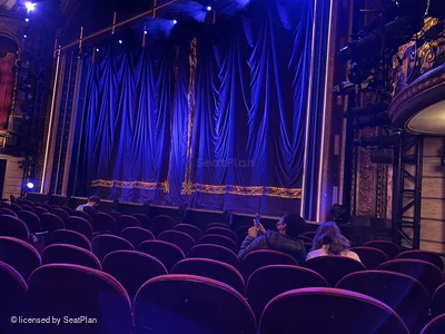 Lena Horne Theatre Orchestra G16 view from seat photo
