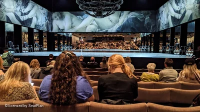 National Theatre - Lyttelton Stalls J17 view from seat photo