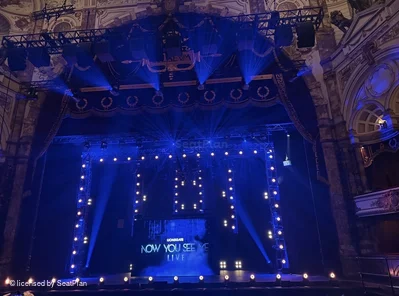 London Coliseum Stalls K13 view from seat photo