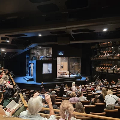 Bridge Theatre Stalls T51 view from seat photo