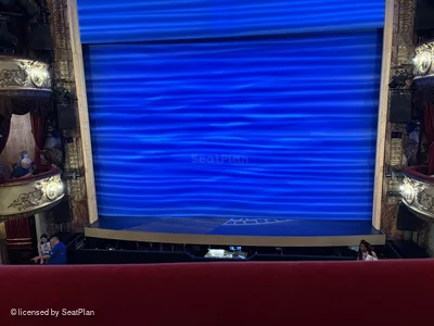 Novello Theatre Dress Circle A10 view from seat photo