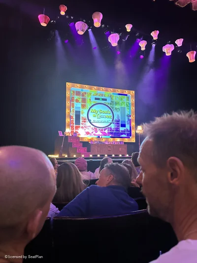 Apollo Theatre Stalls F19 view from seat photo