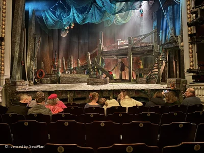 Ambassadors Theatre Stalls G8 view from seat photo