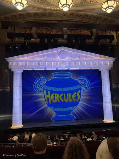 Theatre Royal Drury Lane Royal Circle C32 view from seat photo