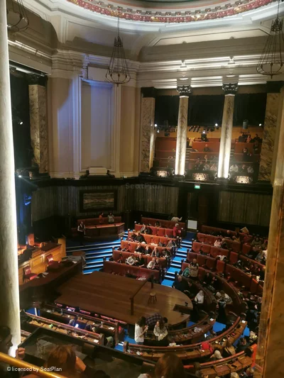 London County Hall South Gallery C14 view from seat photo