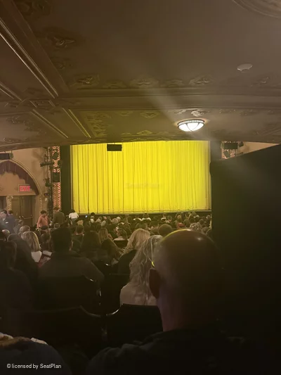 Golden Theatre Orchestra S113 view from seat photo
