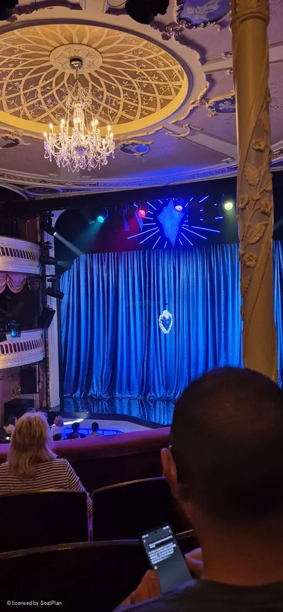 Criterion Theatre Dress Circle D9 view from seat photo