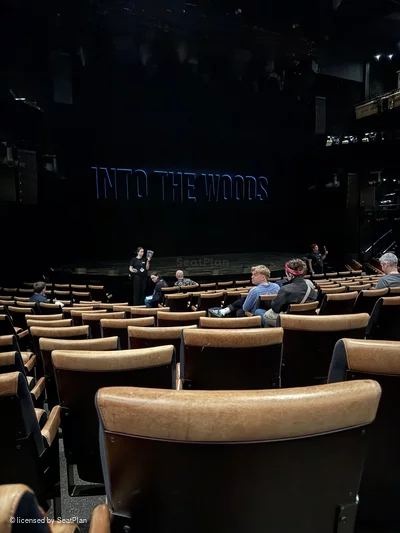 Bridge Theatre Stalls L28 view from seat photo