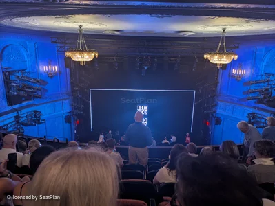 Hayes Theater Mezzanine H109 view from seat photo