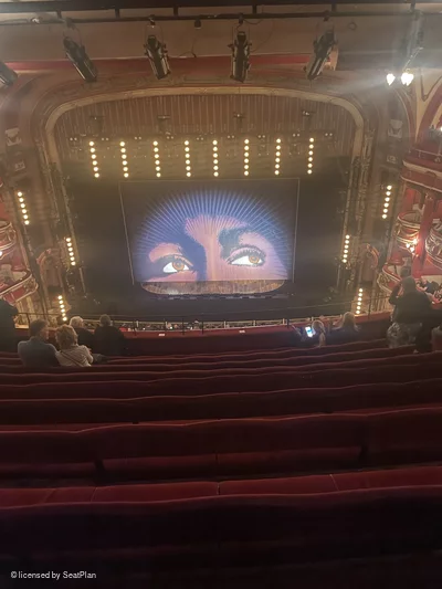 Bristol Hippodrome Upper Circle K25 view from seat photo