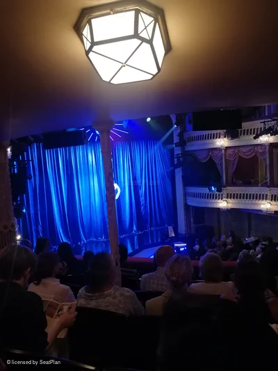 Criterion Theatre Dress Circle F26 view from seat photo
