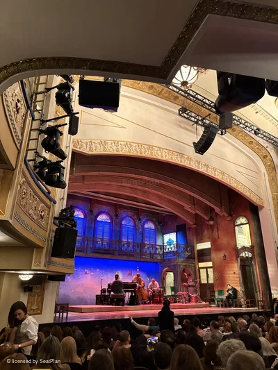 Gerald Schoenfeld Theatre Orchestra L19 view from seat photo