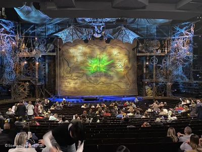 Gershwin Theatre Orchestra W107 view from seat photo