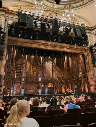 Victoria Palace Theatre Stalls M31 view from seat photo
