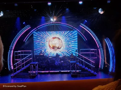 London Palladium Royal Circle B19 view from seat photo