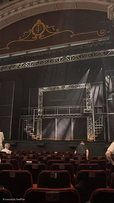New Wimbledon Theatre Stalls G8 view from seat photo