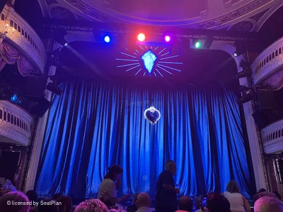Criterion Theatre Stalls J13 view from seat photo