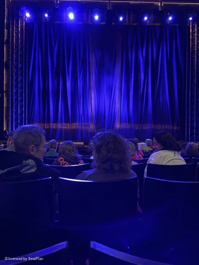 Vaudeville Theatre Stalls H7 view from seat photo