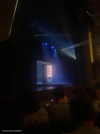 Nederlander Theatre Orchestra D15 view from seat photo