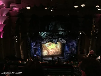 Apollo Victoria Theatre Dress Circle T38 view from seat photo