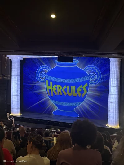 Theatre Royal Drury Lane Royal Circle J12 view from seat photo