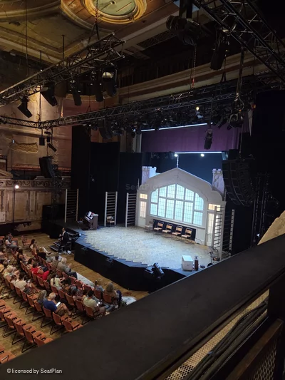 Alexandra Palace Theatre Circle Slips Right9 view from seat photo