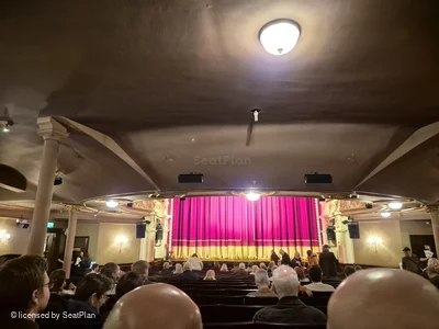 Garrick Theatre Stalls S13 view from seat photo