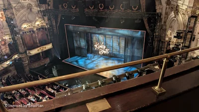 London Coliseum Balcony B5 view from seat photo