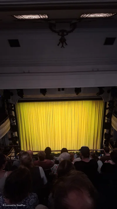 Fortune Theatre Upper Circle G9 view from seat photo