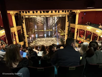 Theatre Royal Glasgow Upper Circle G21 view from seat photo