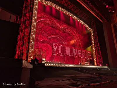 Liverpool Empire Stalls BB42 view from seat photo
