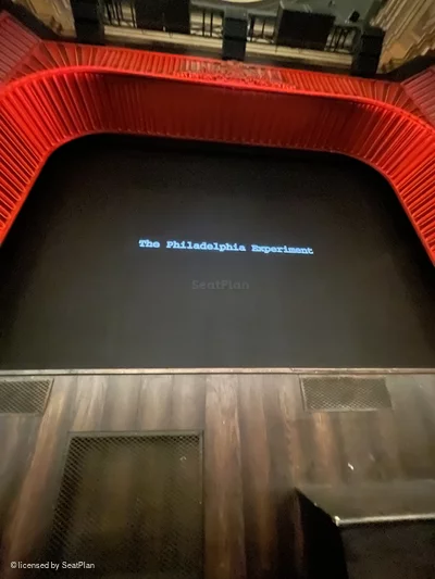 Phoenix Theatre Stalls B13 view from seat photo