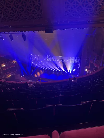 London Palladium Grand Circle L12 view from seat photo