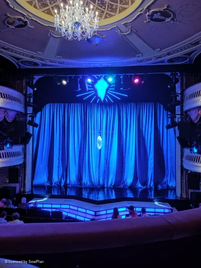 Criterion Theatre Dress Circle B13 view from seat photo