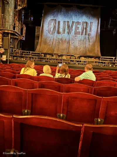 Gielgud Theatre Stalls L16 view from seat photo