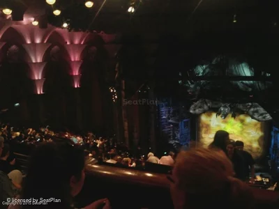 Apollo Victoria Theatre Dress Circle S18 view from seat photo