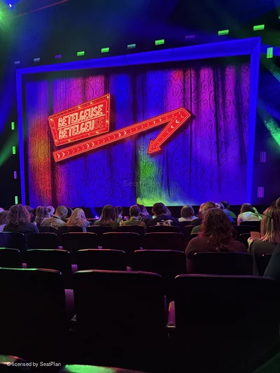 Prince Edward Theatre Stalls H9 view from seat photo