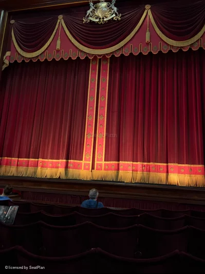 St Martin's Theatre Stalls F13 view from seat photo