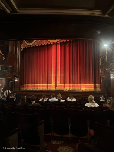 St Martin's Theatre Stalls K17 view from seat photo
