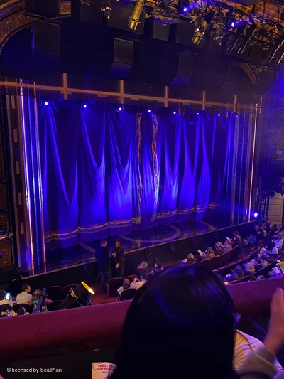 Lena Horne Theatre Front Mezzanine B13 view from seat photo