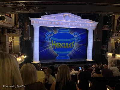 Theatre Royal Drury Lane Royal Circle G36 view from seat photo