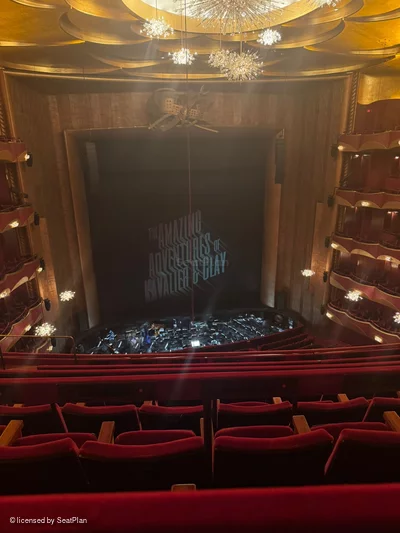 Metropolitan Opera House Balcony E120 view from seat photo