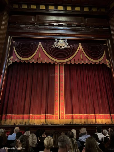 St Martin's Theatre Stalls G10 view from seat photo