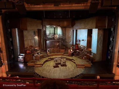 Walter Kerr Theatre Mezzanine C106 view from seat photo
