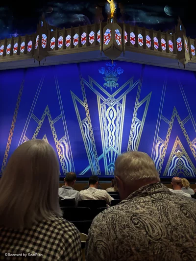 Prince of Wales Theatre Stalls G25 view from seat photo