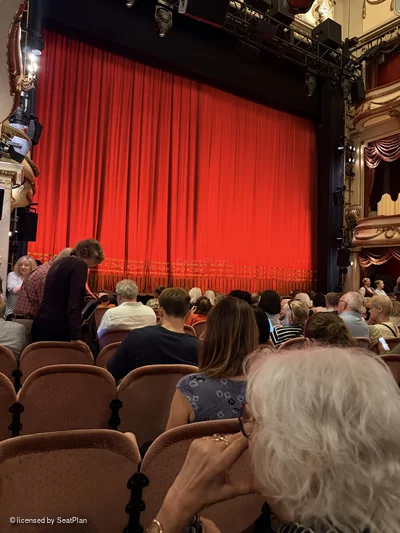Noel Coward Theatre Stalls M27 view from seat photo