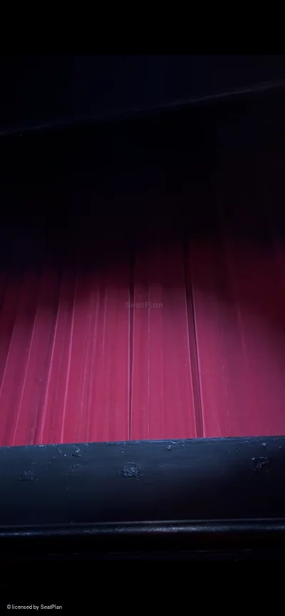 Peacock Theatre Stalls A7 view from seat photo