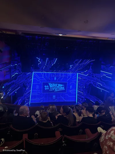 Adelphi Theatre Upper Circle G27 view from seat photo
