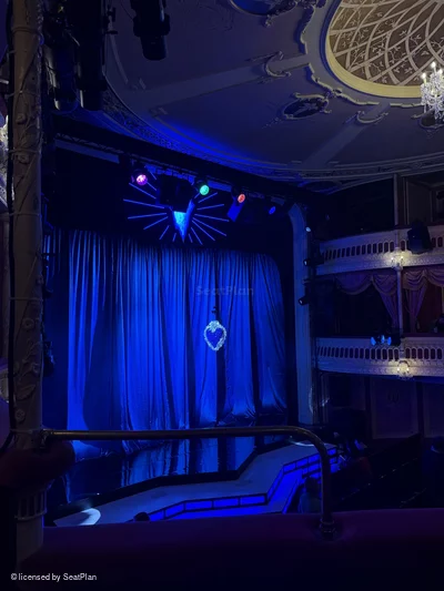 Criterion Theatre Dress Circle C28 view from seat photo
